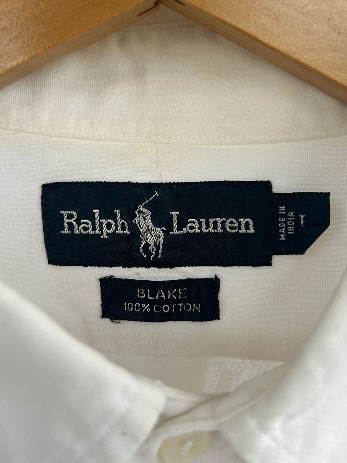 Ralph Lauren Ralph Lauren Button Up White Shirt Size US L / EU 52-54 / 3 - 4 Thumbnail