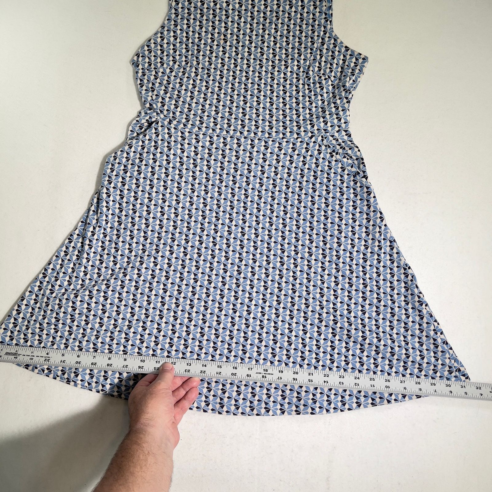 Other New York & Company Sun Dress Woman's Medium Sleeveless Blue Size M / US 6-8 / IT 42-44 - 8 Thumbnail