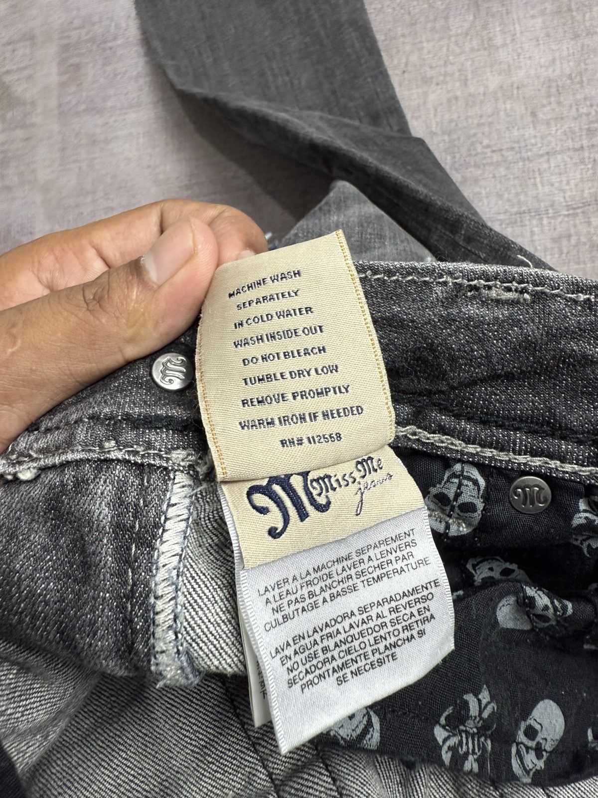 Tornado Mart MISS ME IFSIX STYLE DENIM PANTS Size US 30 / EU 46 - 8 Thumbnail