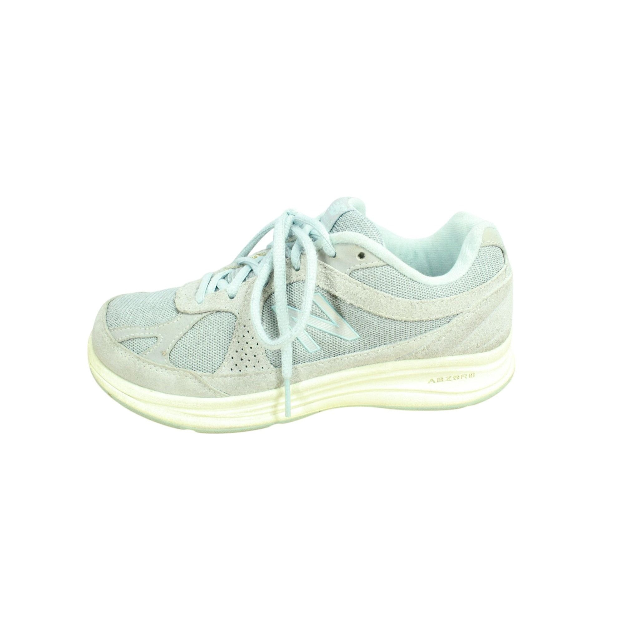 New Balance New Balance 877 Women's Light Blue Suede Walking Shoes 6.5 B Size US 6.5 / IT 36.5 - 1 Thumbnail