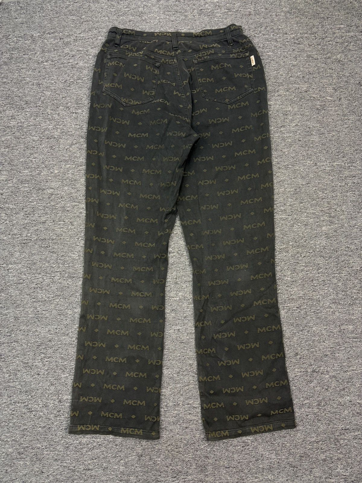 MCM Vintage Sunfaded MCM Legere Monogram Pants Size US 29 - 3 Thumbnail