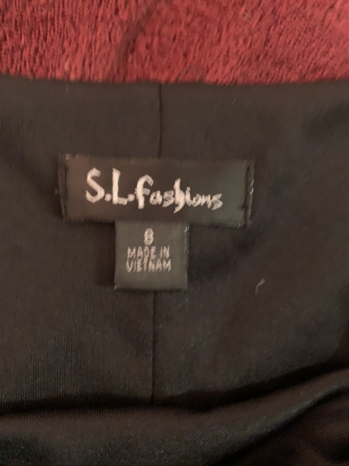 Other S.L Fashions Black Midi Dress Size S / US 4 / IT 40 - 4 Thumbnail