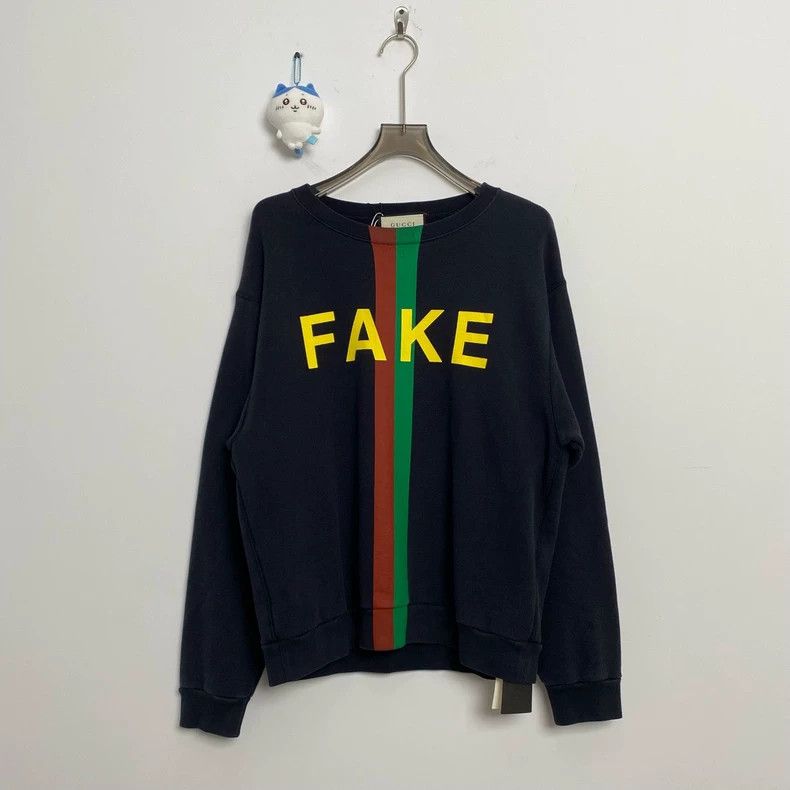 Gucci Gucci NOT FAKE red and green striped sweatshirt 2502-Nextar Size US M / EU 48-50 / 2 - 1 Thumbnail