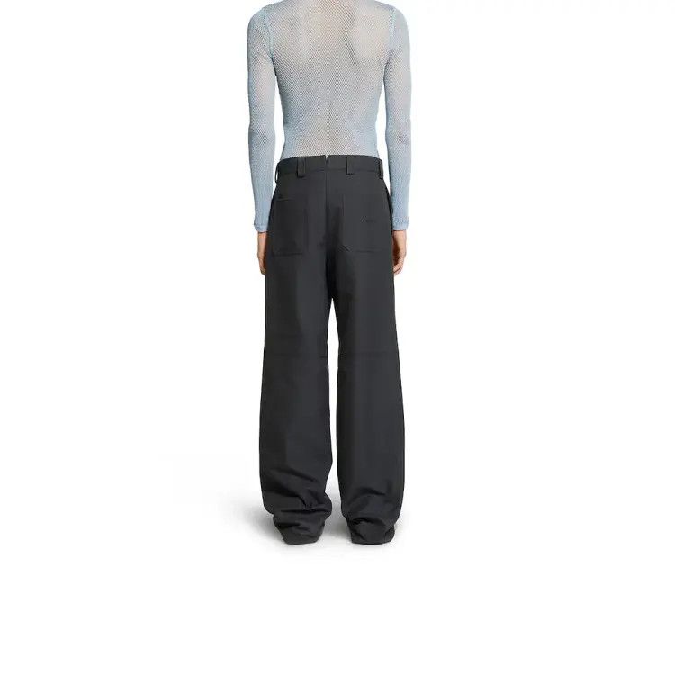 Gucci o1loc1c1225 824321 Cotton Fabric Blend Pant in Dark Blue Size US 38 / EU 54 - 7 Thumbnail