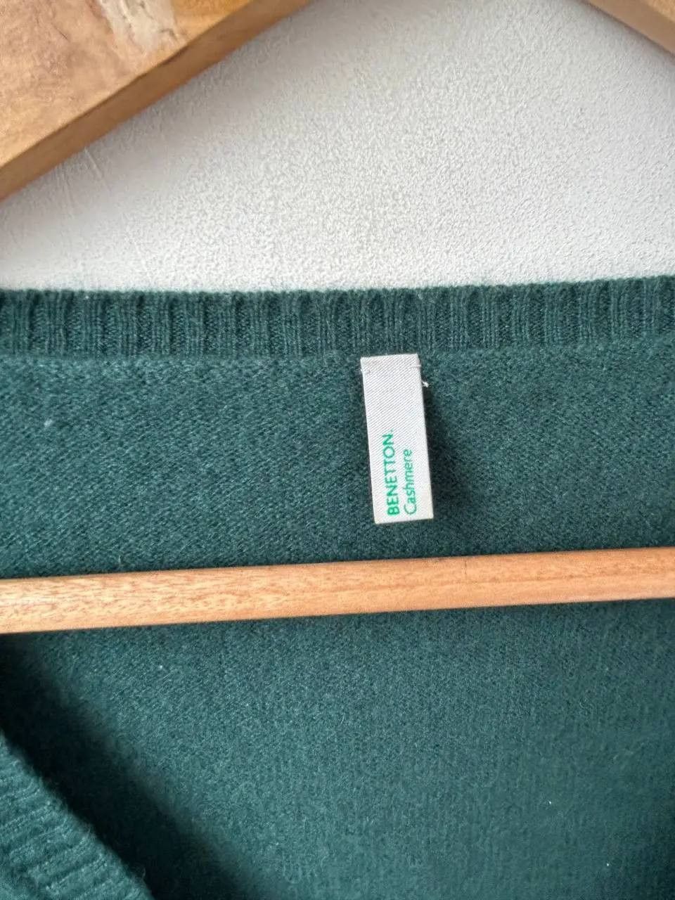 United Colors Of Benetton Benetton wool sweater #168 Size L / US 10 / IT 46 - 3 Thumbnail