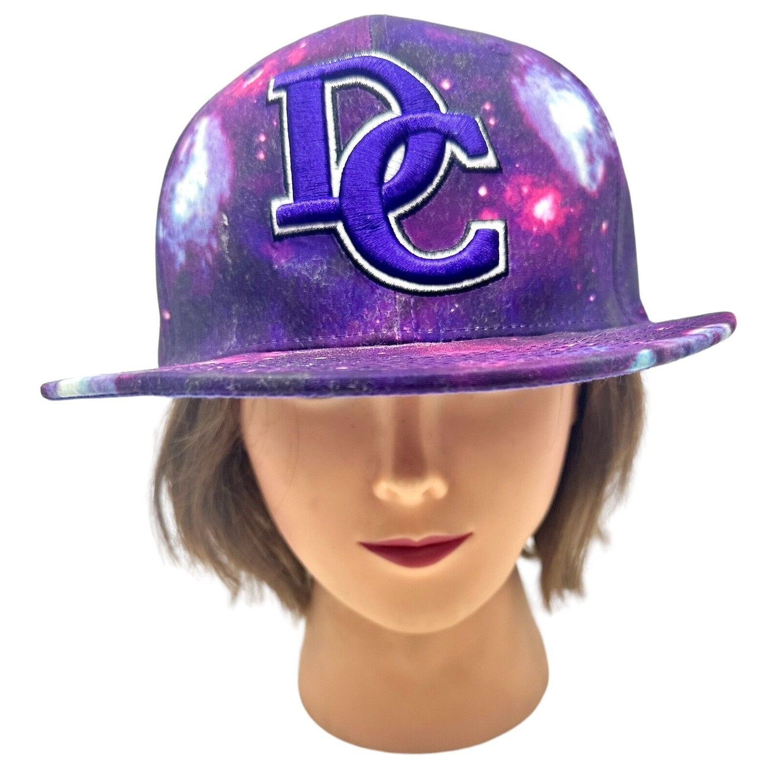 City Hunter × Other DC City Hunter DC Hat Colorful Purple Snapback Cap Size ONE SIZE - 2 Thumbnail