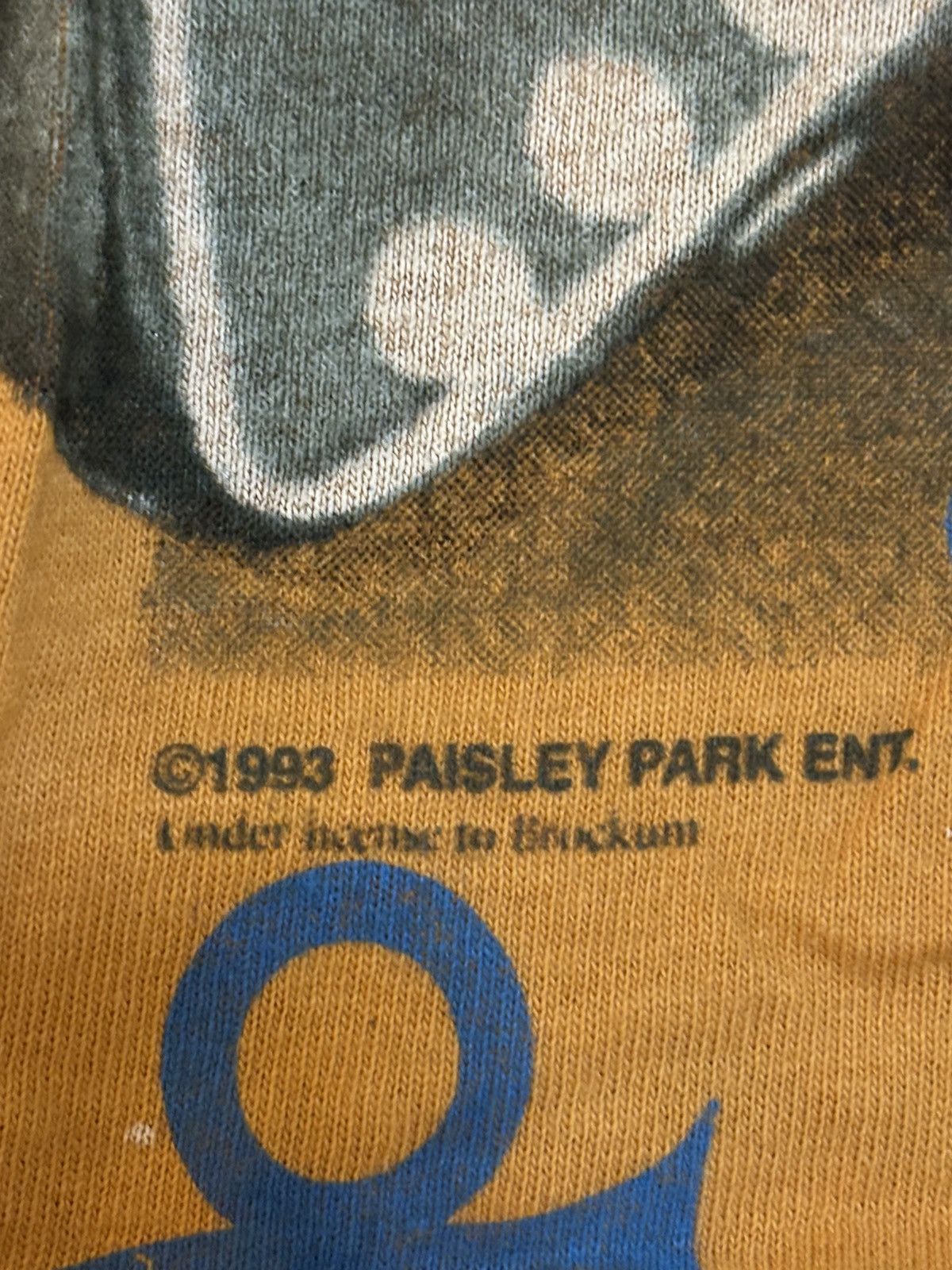 Band Tees Rare Vintage 90s Prince Paisley Park All Over Print T Shirt Size US XL / EU 56 / 4 - 8 Thumbnail