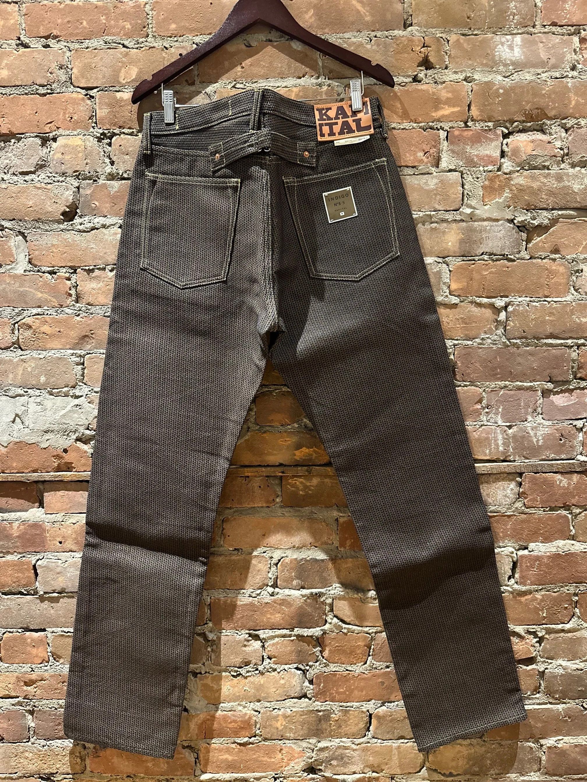 Kapital KAPITAL “Century Denim” — INDIGO No.5-S (Sashiko) Jeans Size US 36 / EU 52 - 2 Thumbnail