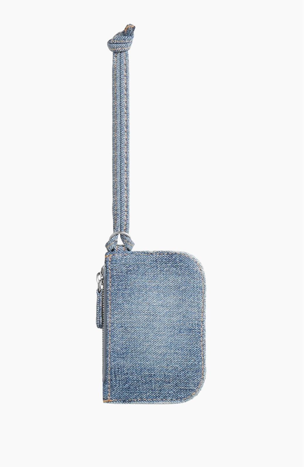 Balenciaga Balenciaga Le Cagole Coin Purse Denim With Rhinestones Size ONE SIZE - 2 Thumbnail