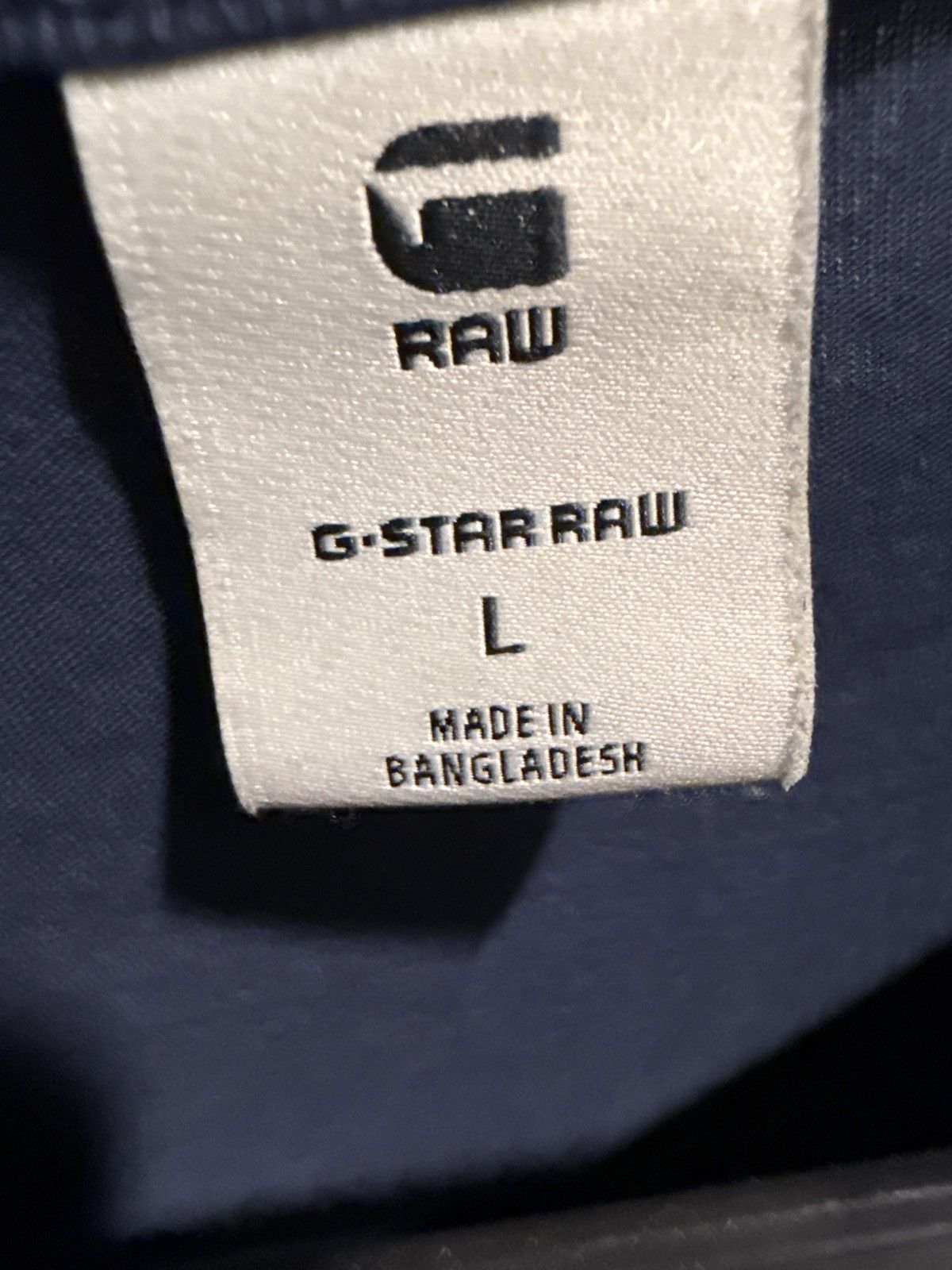 G-Star G Star Raw T-Shirt Size US L / EU 52-54 / 3 - 3 Thumbnail