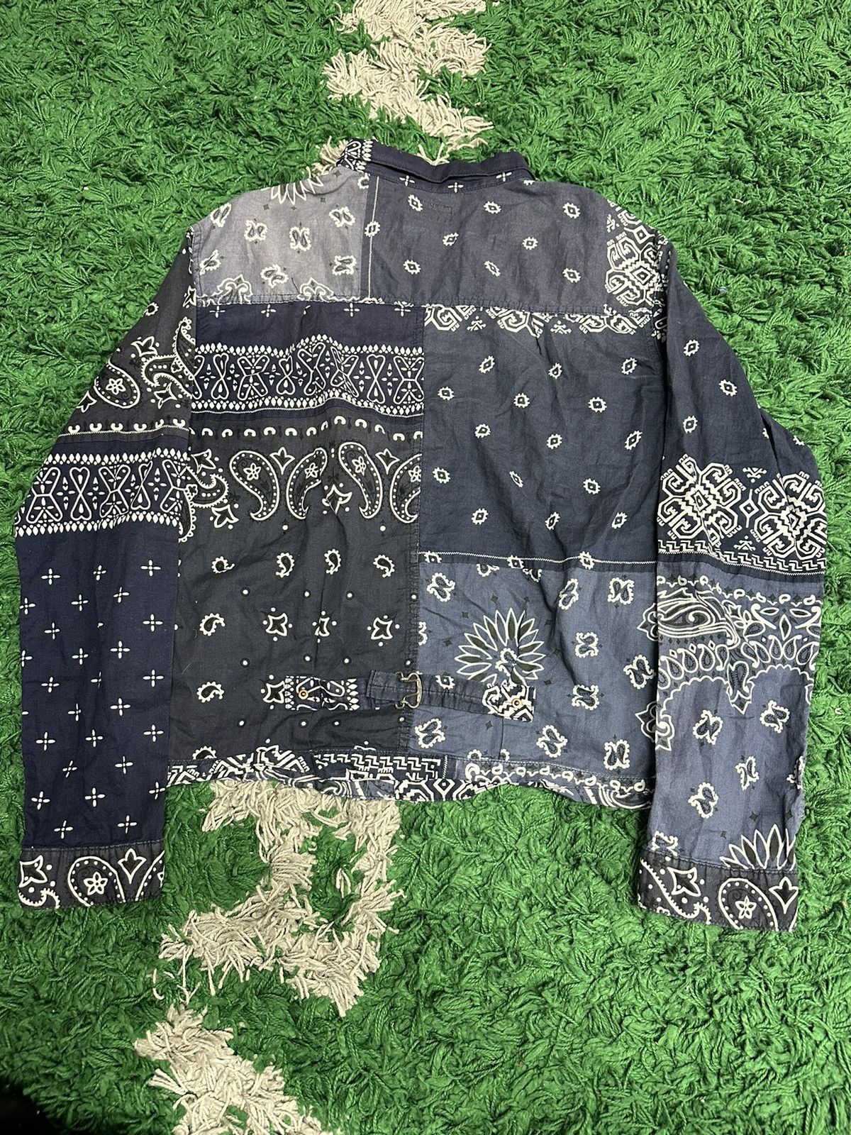 Kapital Kapital Kountry Blue Paisley Button Up Size US XL / EU 56 / 4 - 2 Thumbnail