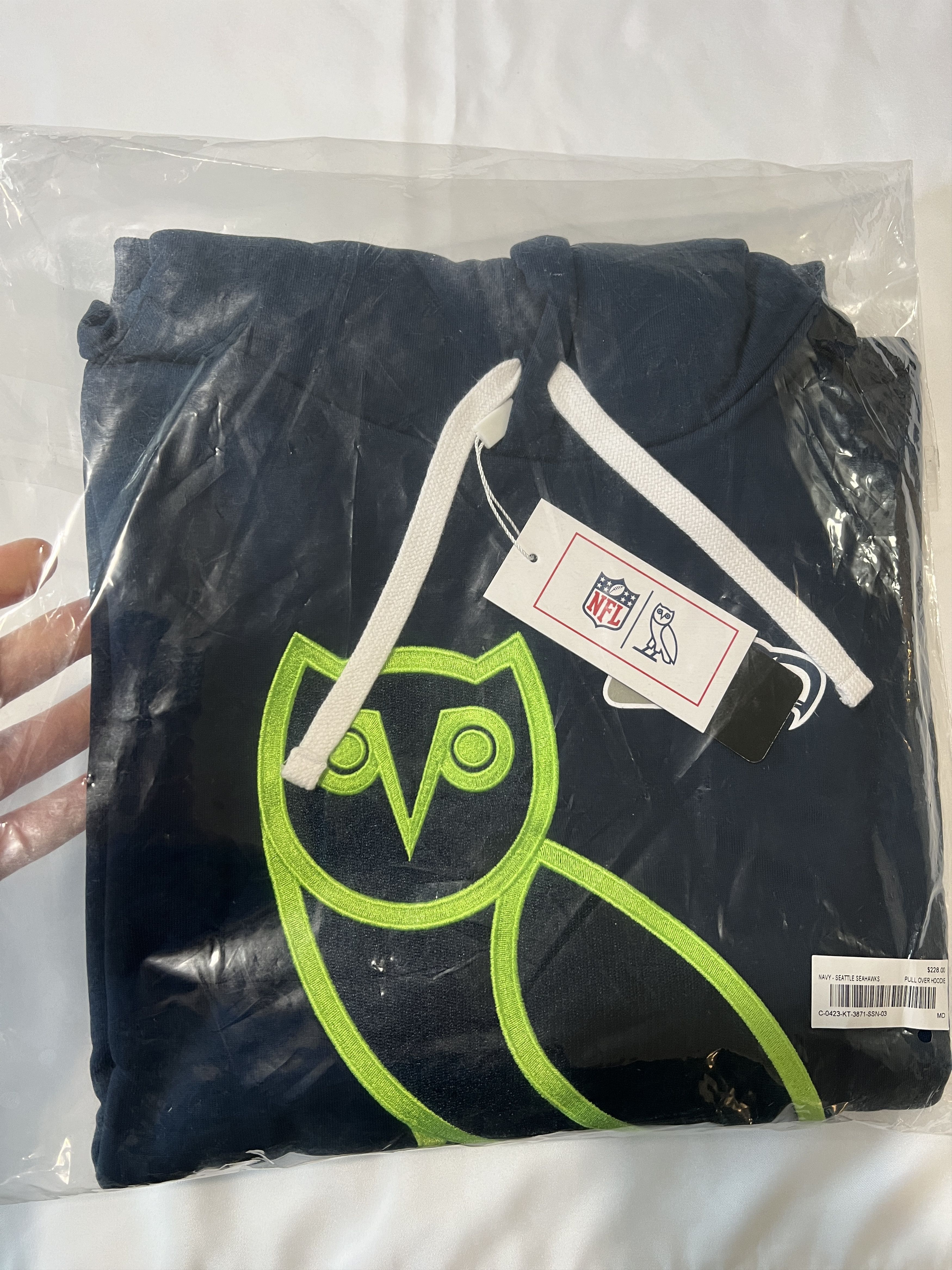 Drake × NFL × October's Very Own OVO x NFL SEATTLE SEAHAWKS OG HOODIE Size US M / EU 48-50 / 2 - 2 Thumbnail