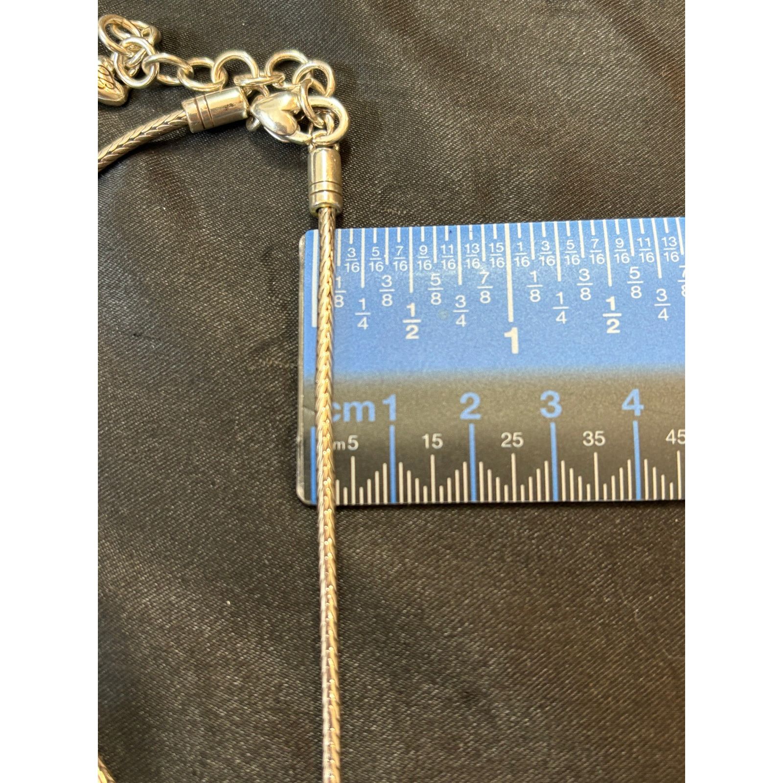 Brighton Brighton Long Necklace Scroll Circle Pendant As Is Size ONE SIZE - 4 Thumbnail