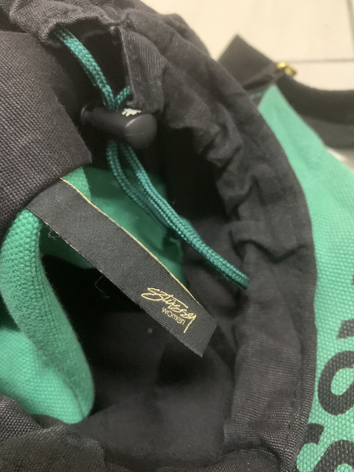 Stussy Stussy Japan N4 green bucket sling/shoulder bag Size ONE SIZE - 9 Thumbnail