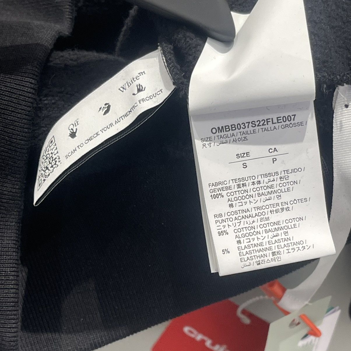 Off-White Off-White Caravaggio The Crowning With Thorns Hoodie Black Size US S / EU 44-46 / 1 - 8 Thumbnail