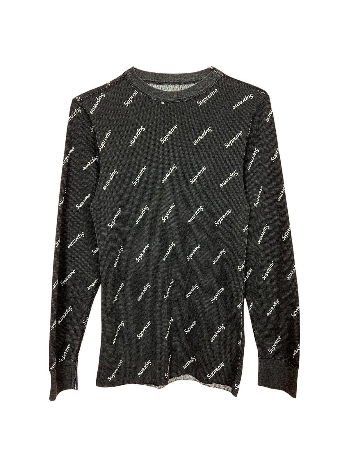 Supreme supreme x hanes streetwear longsleeve monogram sleepwear Size US S / EU 44-46 / 1 - 1 Thumbnail