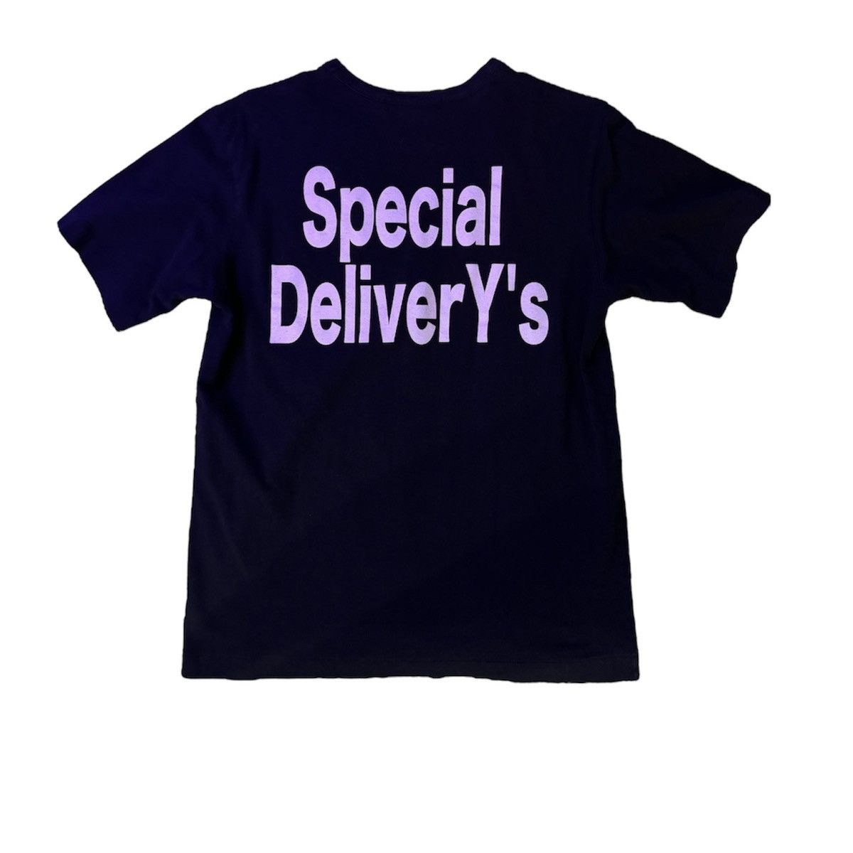 image of Yohji Yamamoto Special Delivery Roppongi Hills T Shirt in Black, Men's (Size Large)