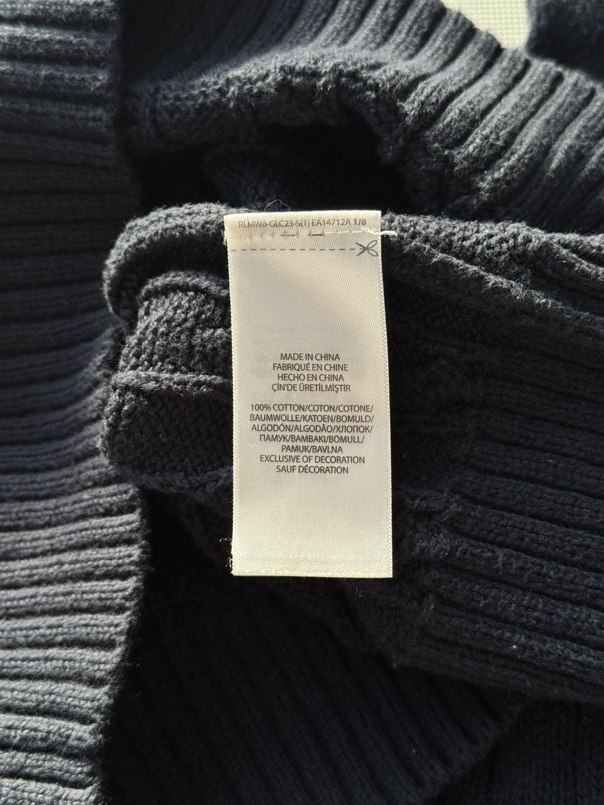 Polo Ralph Lauren Vintage Y2K Cable Knit Polo Ralph Lauren Sweater Red Pony Size US S / EU 44-46 / 1 - 11 Thumbnail