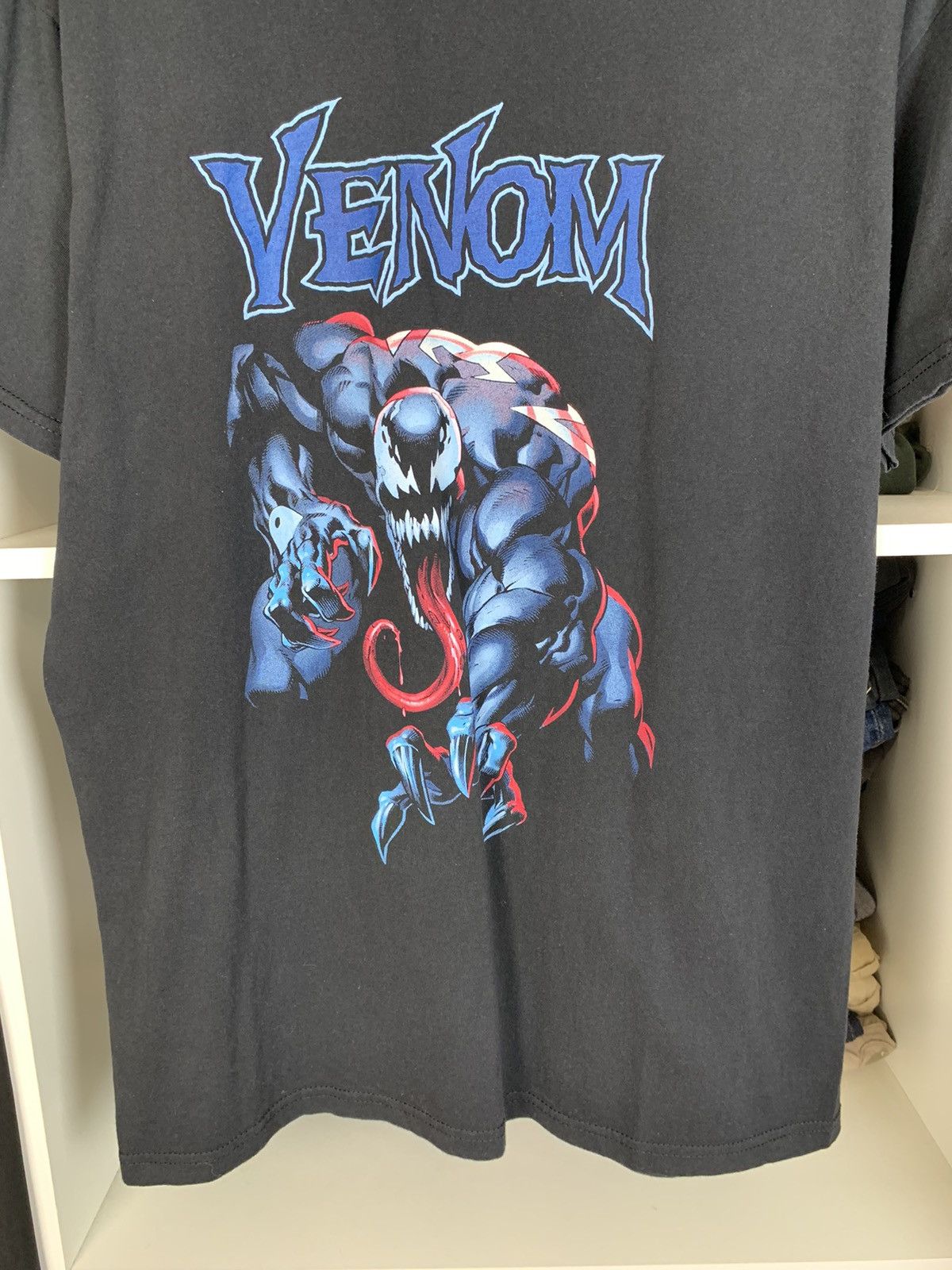 Fruit Of The Loom Y2K Venom Marvel T-shirt Size US L / EU 52-54 / 3 - 11 Thumbnail