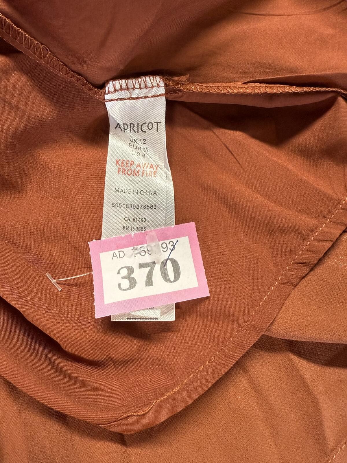 Other Apricot dress Size: 12 Size M / US 6-8 / IT 42-44 - 4 Thumbnail