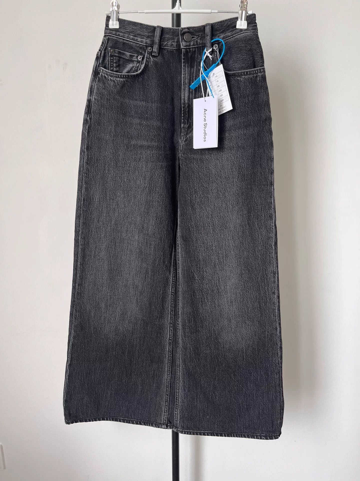 Acne Studios Acne Studios Wide-Leg Denim Pants Size 25" / US 0 / IT 36 - 1 Thumbnail