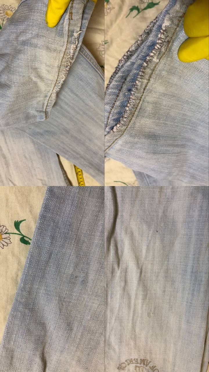 Mustang Vintage 70s Mustang Denim Jeans: High Waisted Distressed Size US 32 / EU 48 - 22 Thumbnail