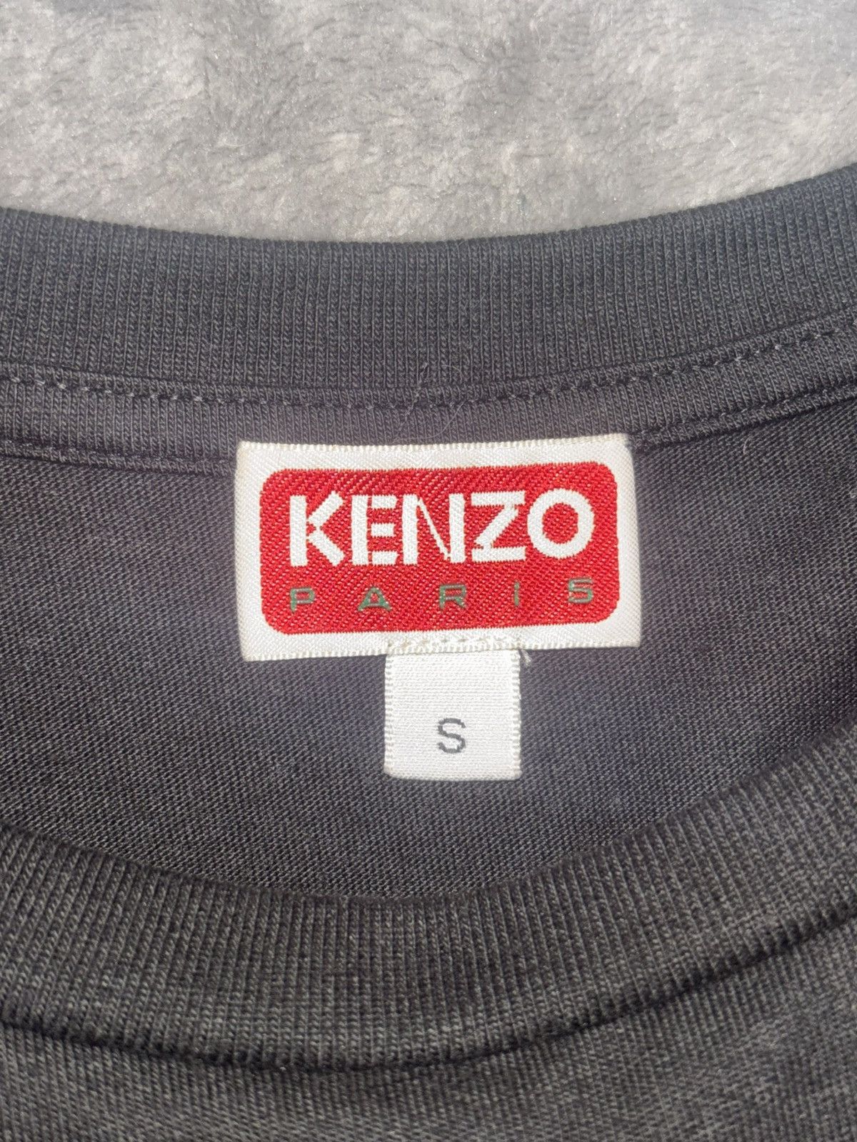 Kenzo Kenzo Logo-Patch Crewneck T-Shirt Size US S / EU 44-46 / 1 - 3 Thumbnail