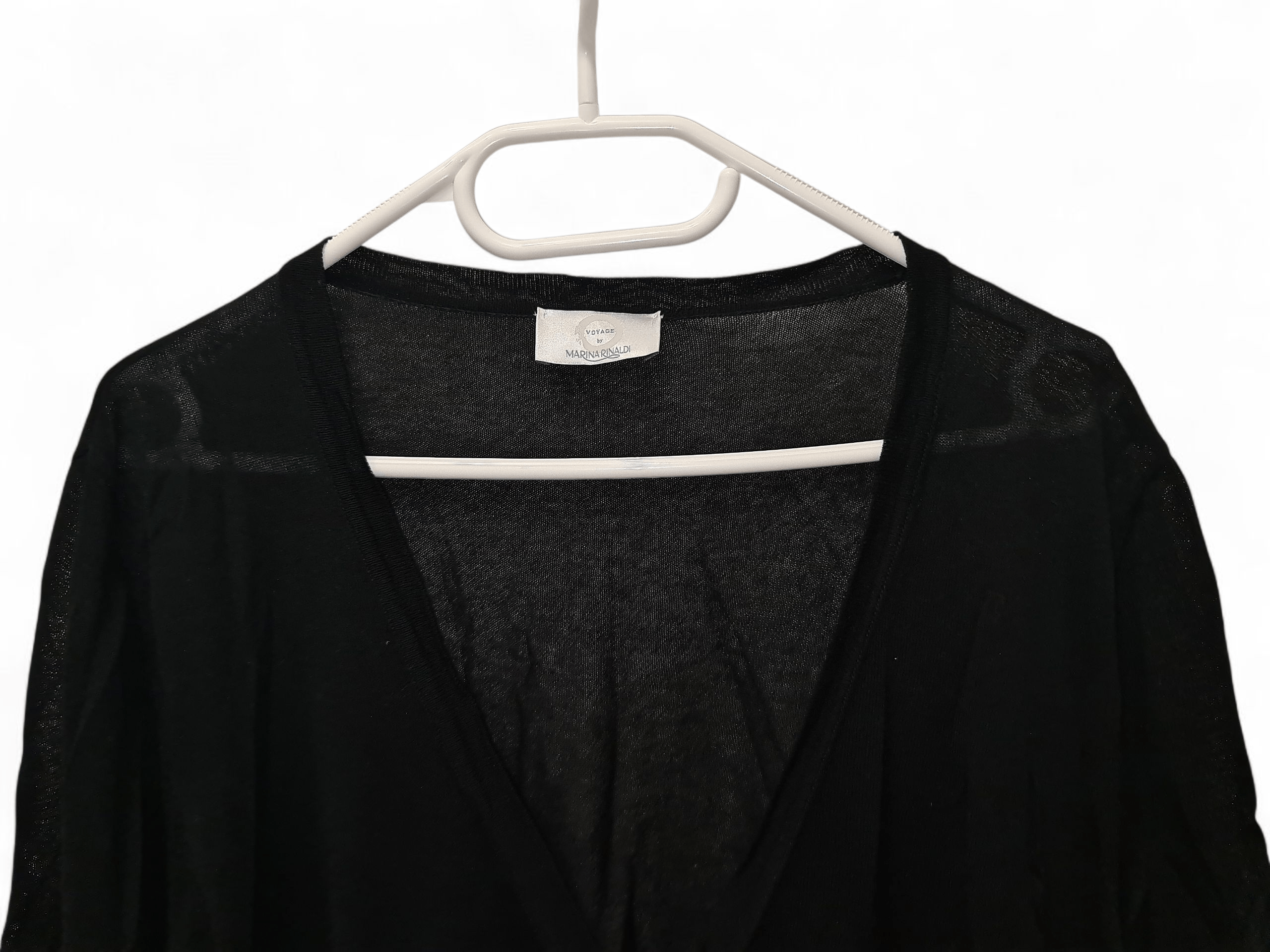 Marina Rinaldi Marina Rinaldi Light Long Cardigan Size L / US 10 / IT 46 - 3 Thumbnail