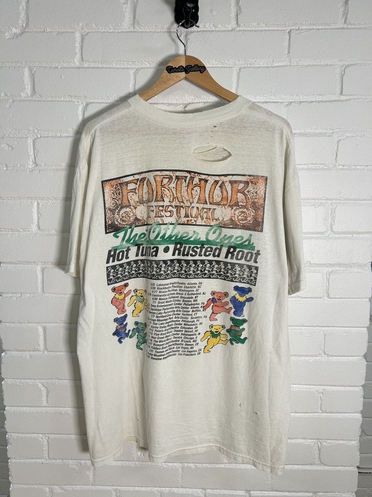 VTG 1998 Grateful Dead Furthur Festival Summer T-Shirt XL