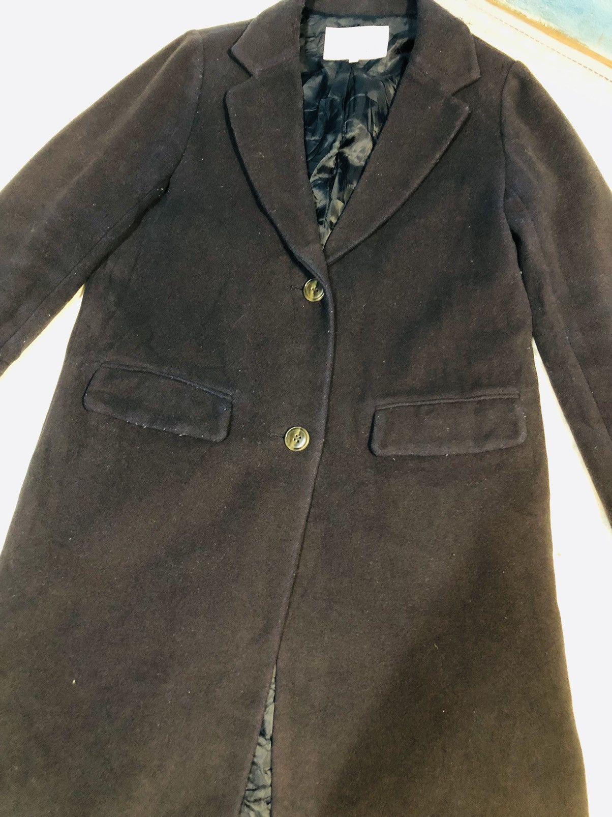 Vintage Tessuti Delle Fonti Long Jacket (12) Size US L / EU 52-54 / 3 - 3 Thumbnail