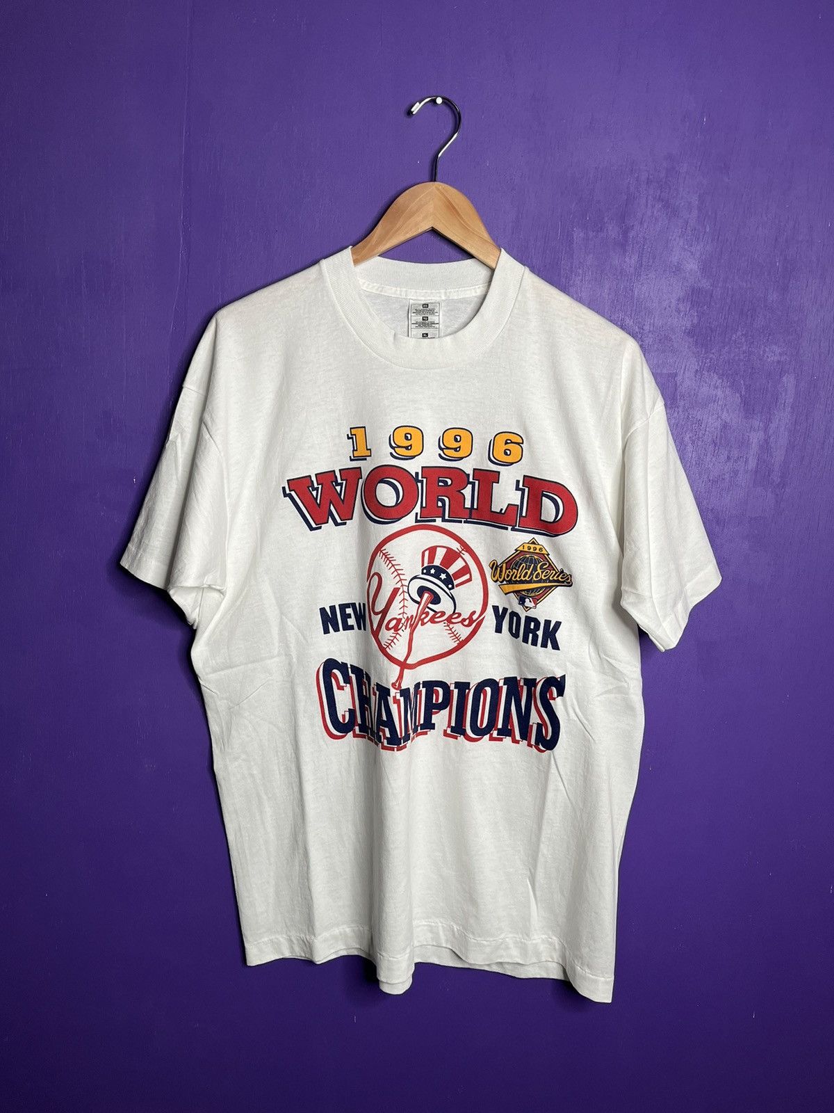 Vintage 1996 New York Yankees World Series t-shirt