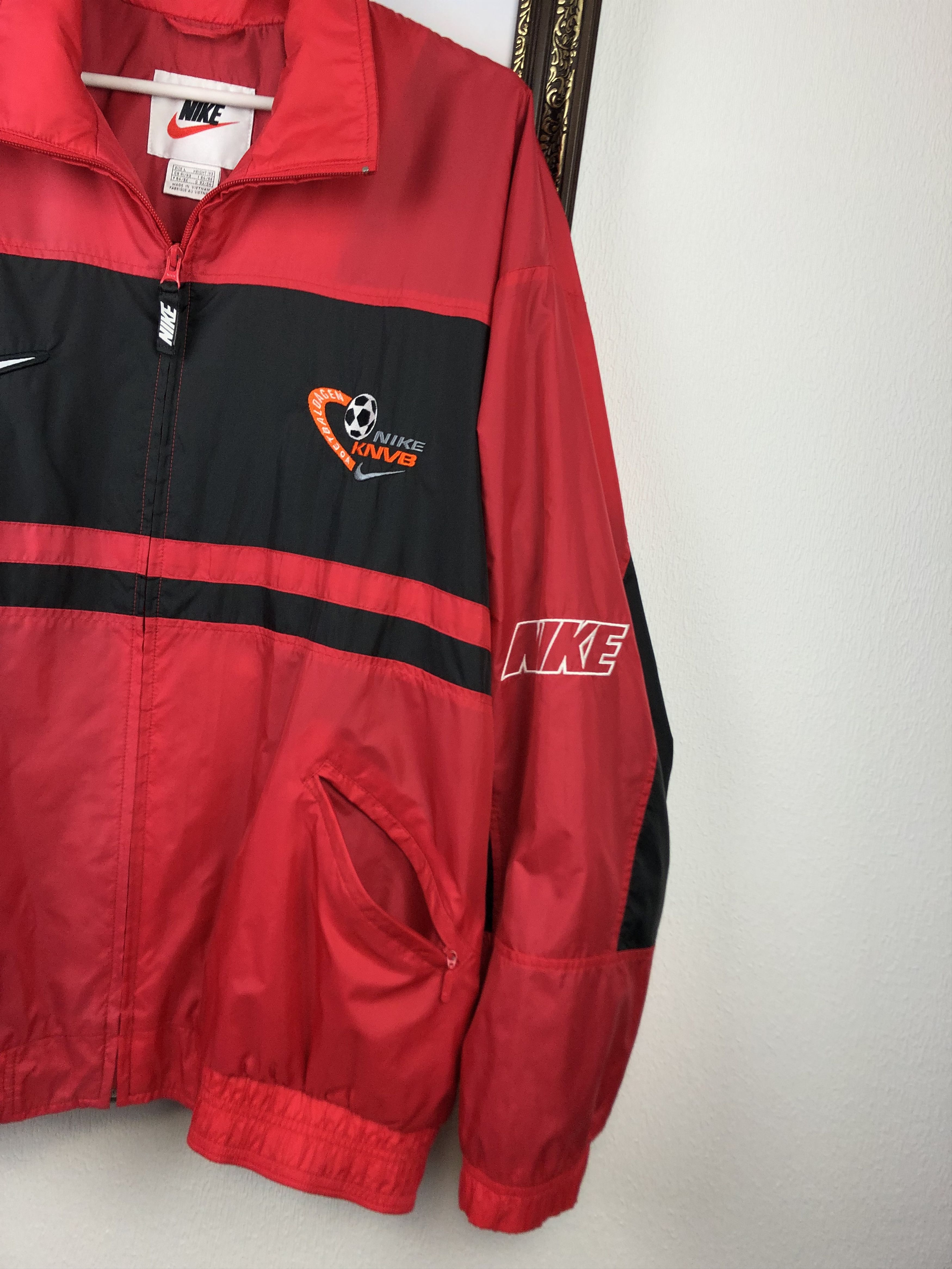 Nike Vintage Nike Netherlands Holland Jacket Soccer Windbreaker Size US L / EU 52-54 / 3 - 8 Thumbnail