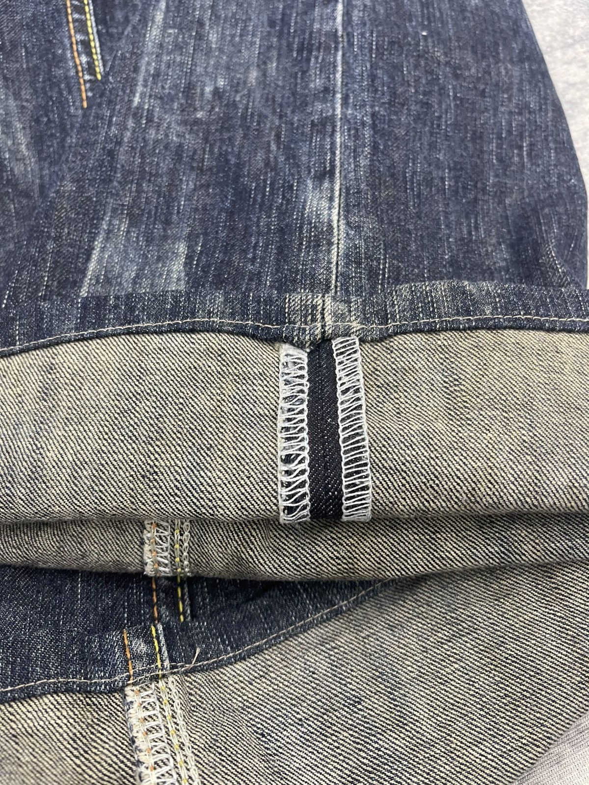 Edwin Flare Jeans Edwin 503 Blue Trip Boot Cut Low Rise Denim Size US 34 / EU 50 - 23 Thumbnail