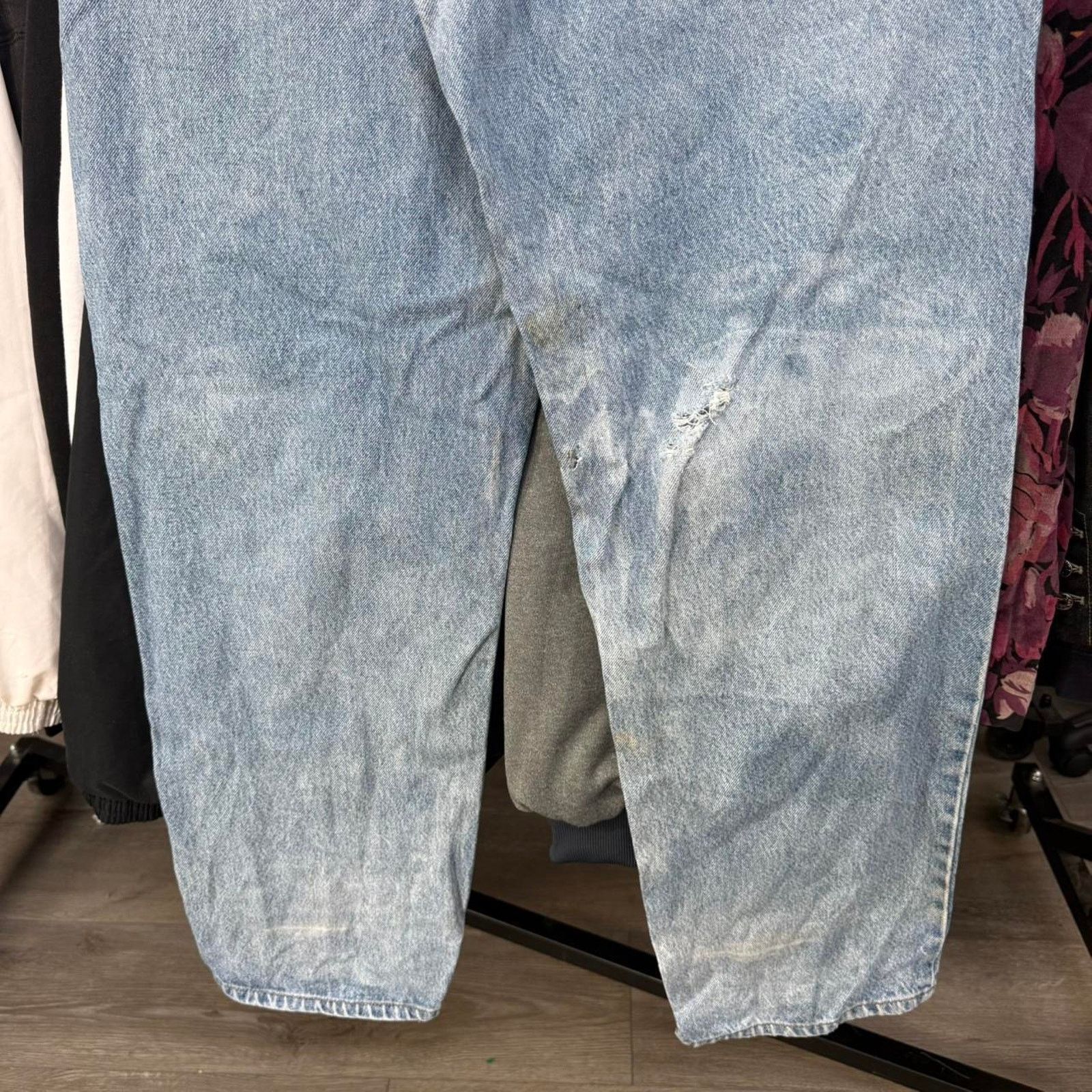 Anchor Blue Vintage 90s Anchor Blue Baggy Denim Jeans With Perfect Wear Size US 36 / EU 52 - 8 Thumbnail