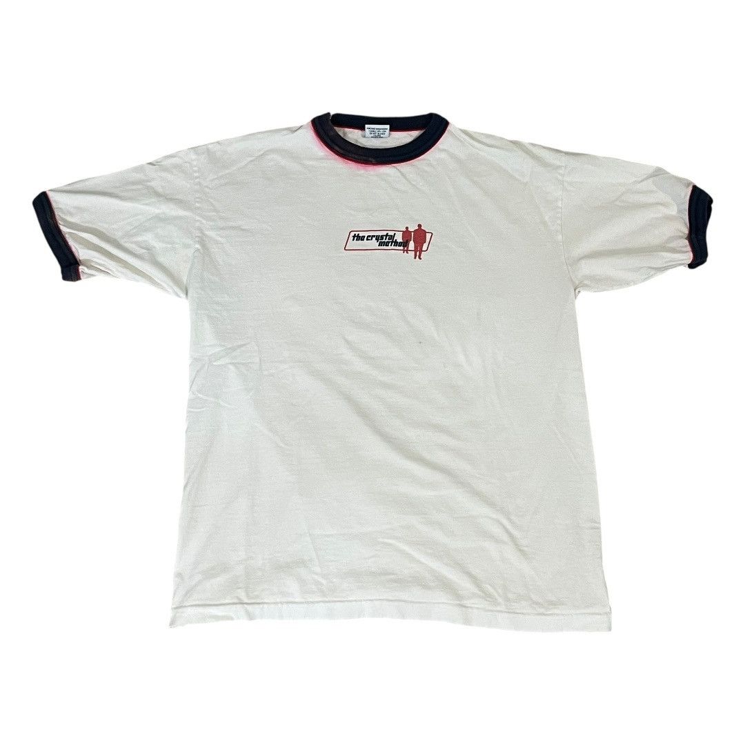 Band Tees VINTAGE Crystal Method Got Meth? Ringer T Shirt Size US L / EU 52-54 / 3 - 1 Thumbnail