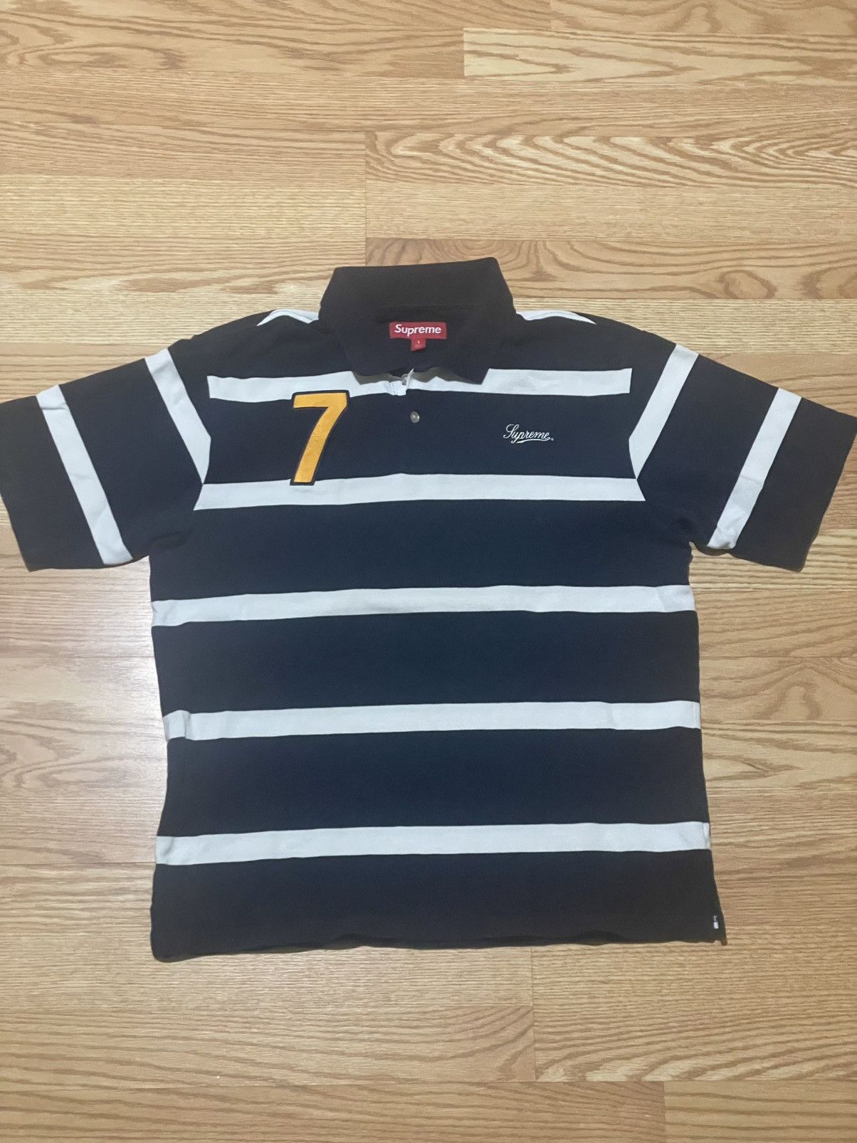 Sサイズ Supreme Cursive Polo /