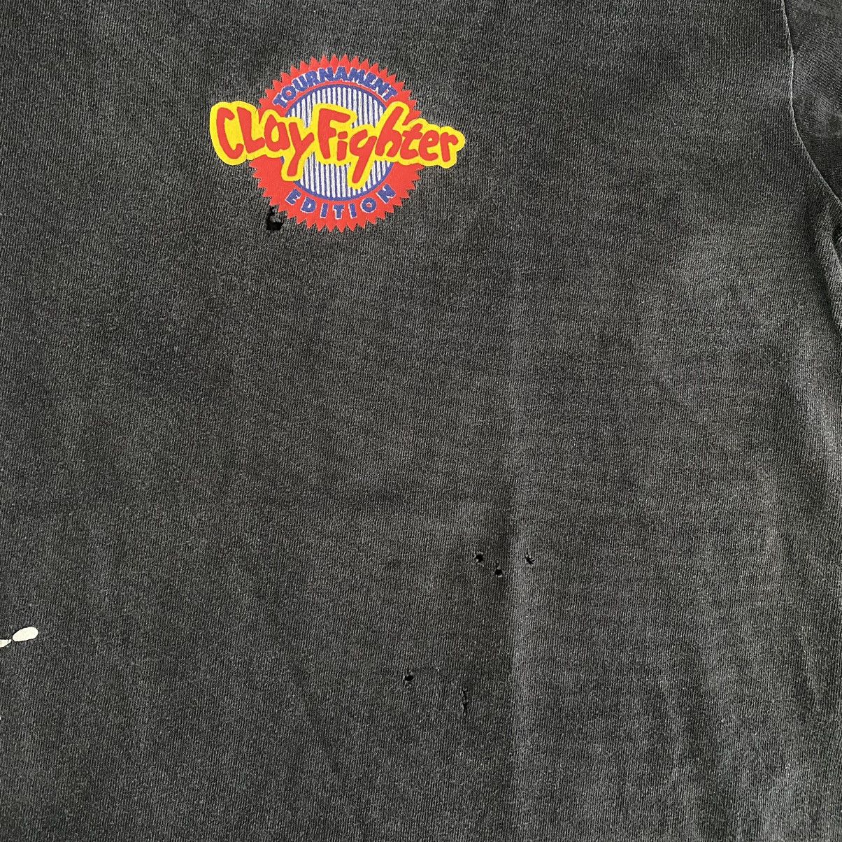 Nintendo × Vintage Vintage rare clay fighter tournament t-shirt promo Size US XL / EU 56 / 4 - 7 Thumbnail