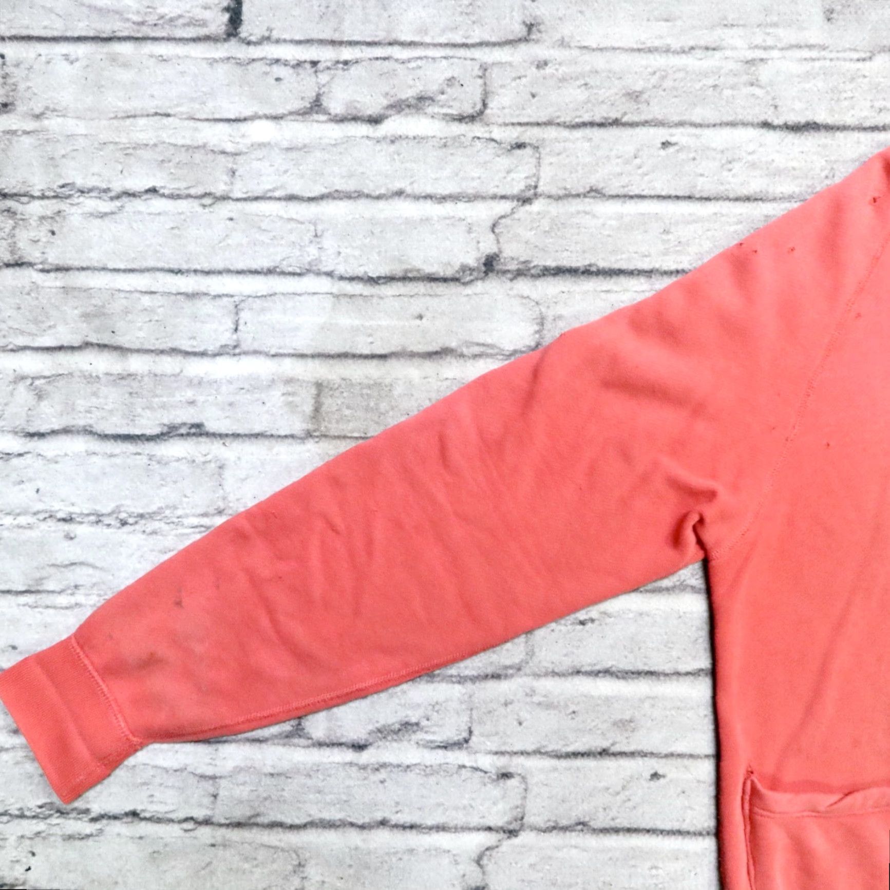 Polo Ralph Lauren VINTAGE Polo Ralph Lauren Hoodie Sweatshirt Distressed Size L Red Mens Size US L / EU 52-54 / 3 - 3 Thumbnail