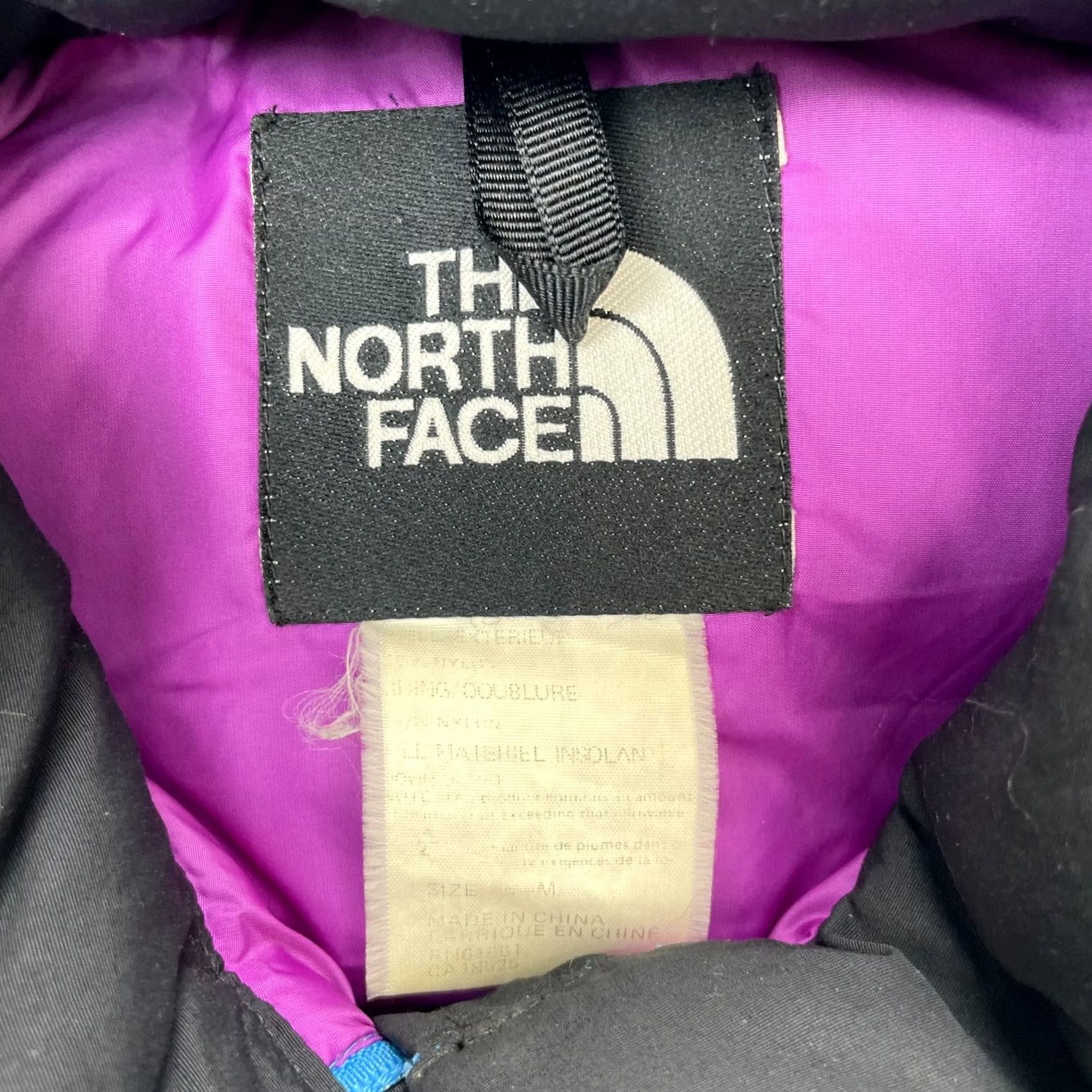 The North Face VINTAGE The North Face Vest Mens Medium Blue Purple Puffer Insulated Hiking Size US M / EU 48-50 / 2 - 5 Thumbnail