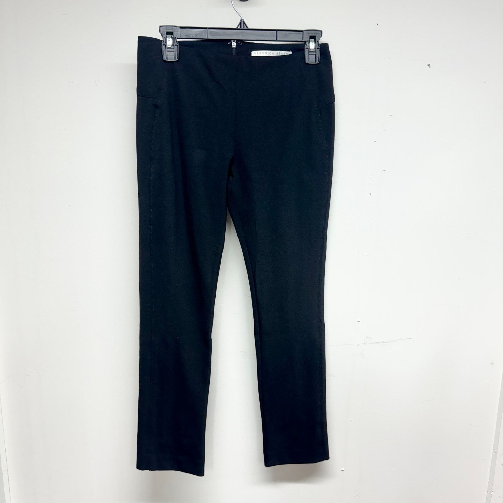 Veronica Beard Veronica Beard Black Zip-back Scuba Pant Ankle Pant Size 4 Size 27" / US 4 / IT 40 - 2 Thumbnail