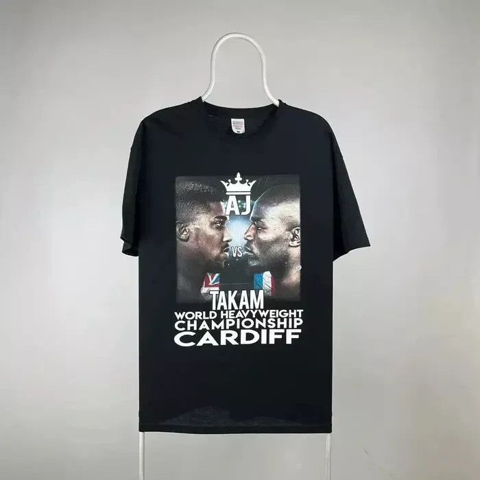Band Tees Takam world heavyweight championship Cardiff T-shirt UFC Size US XL / EU 56 / 4 - 1 Thumbnail