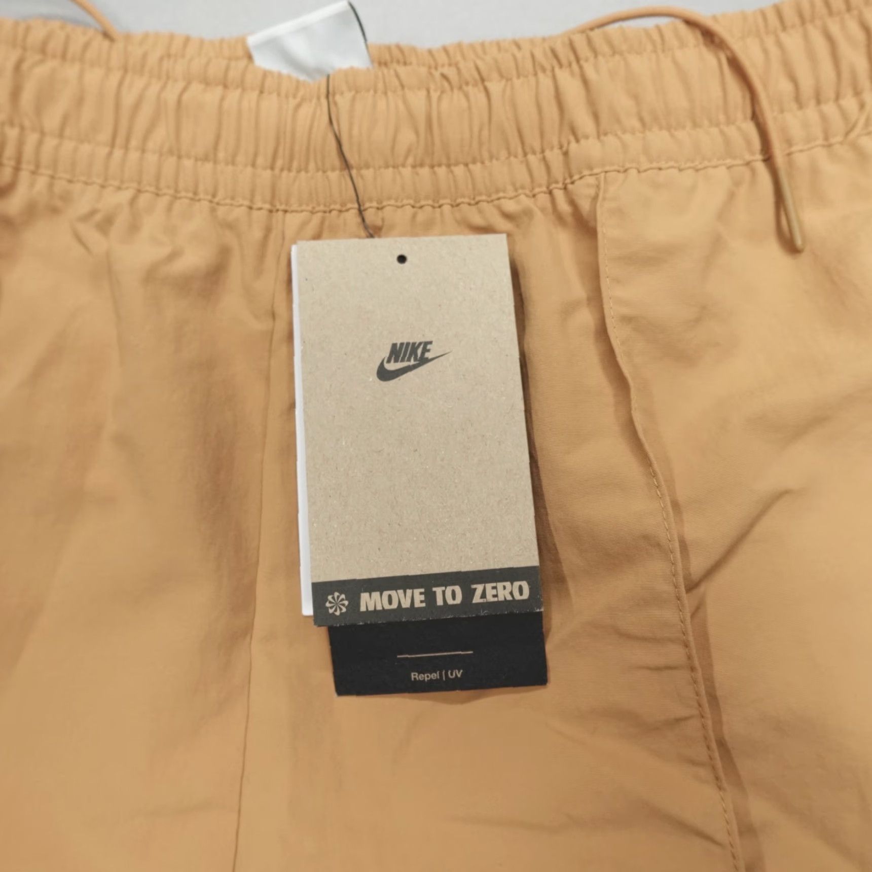 Nike Nike Sportswear Everything Wovens Mid-Rise Baggy Pants Women's M Tan Wide-Leg Knit? Size 32" / US 10 / IT 46 - 3 Thumbnail