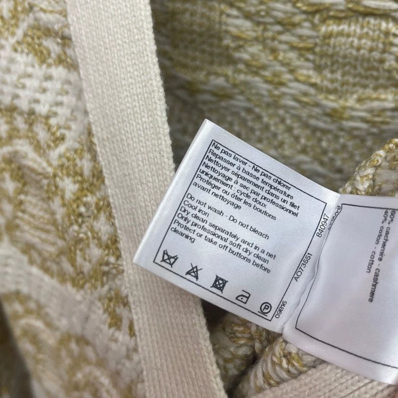 Chanel Chanel Double C Logo Cashmere Sweater -2505 Size US S / EU 44-46 / 1 - 3 Thumbnail