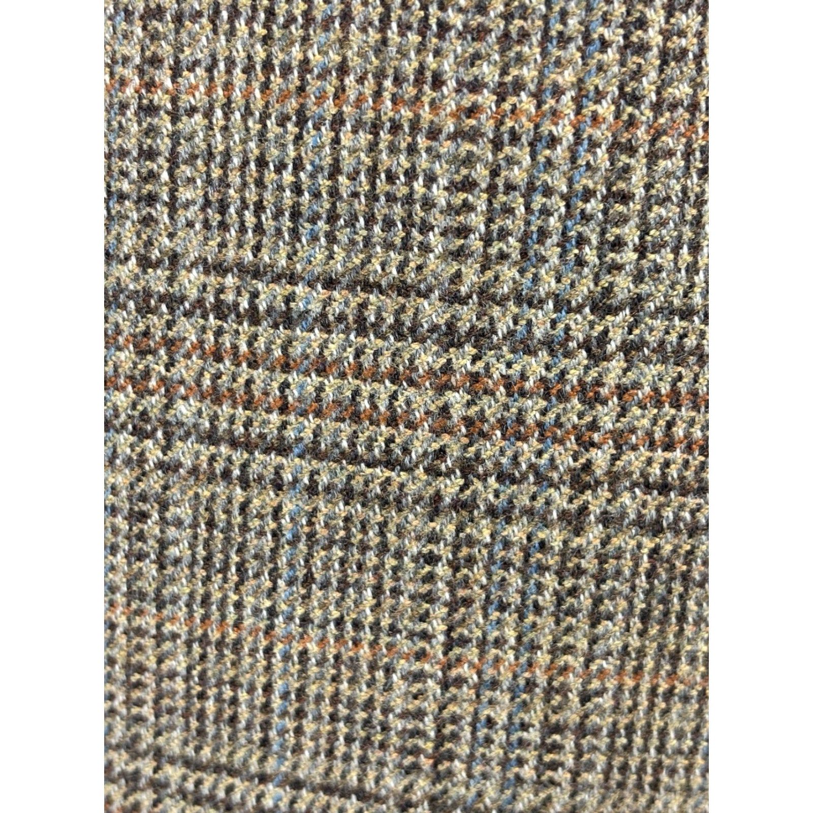 Ralph Lauren Lauren Ralph Lauren Men’s Wool Cashmere Plaid Blazer Jacket Big & Tall 46L Brown Business Classic Size 46L - 4 Thumbnail