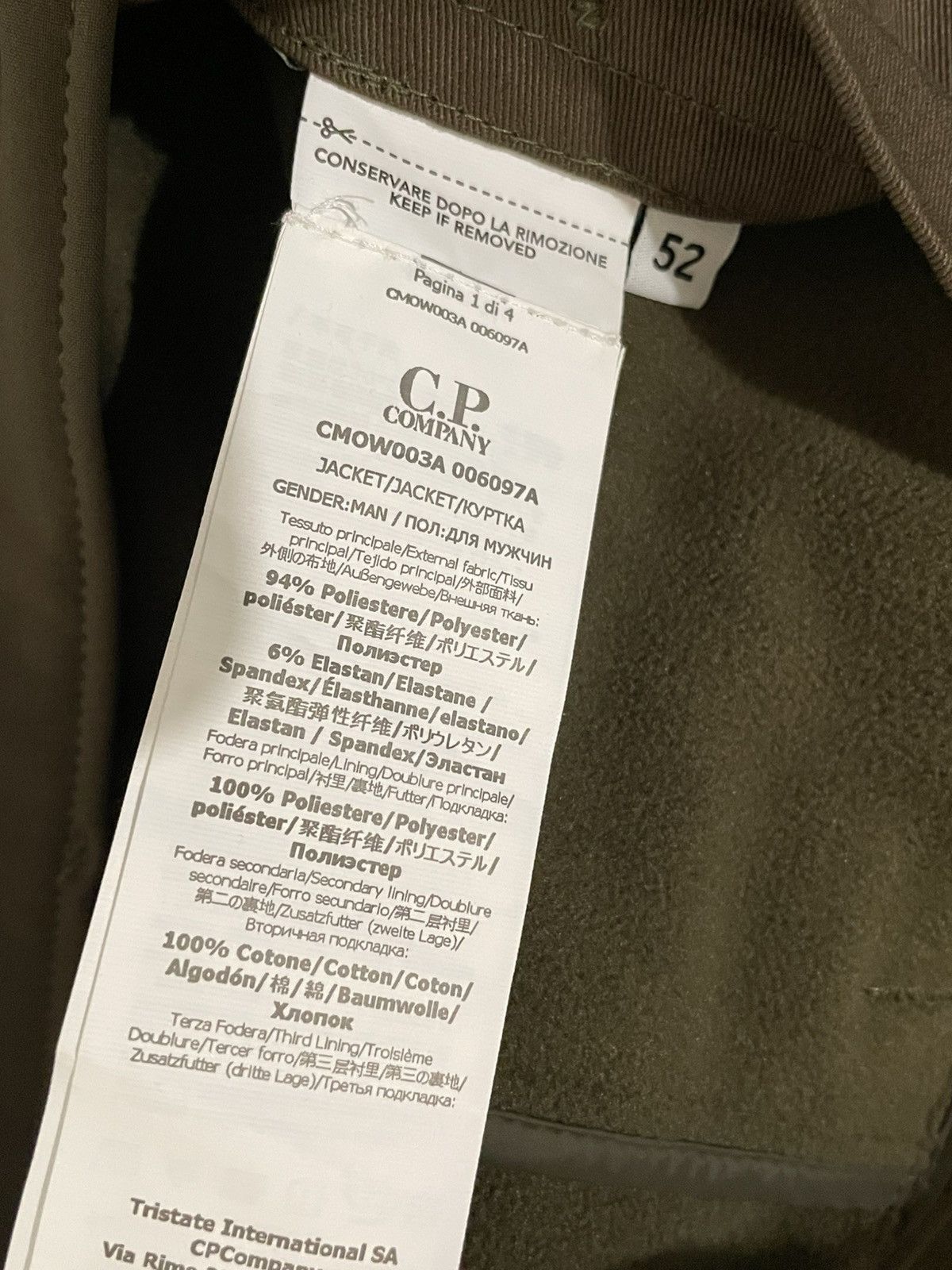 C.P. Company Softshell Shell-R Lens Hooded Jacket Size US L / EU 52-54 / 3 - 10 Thumbnail