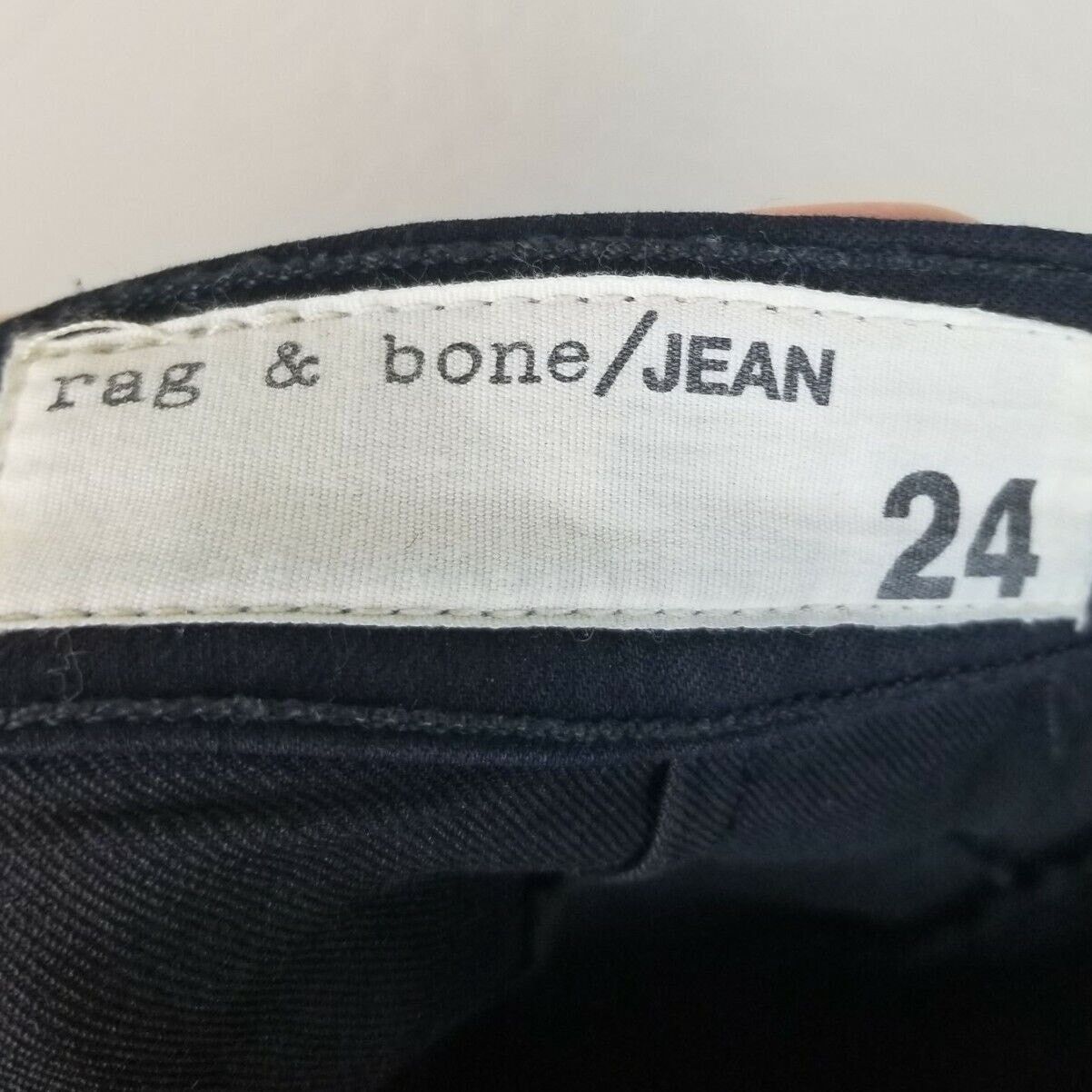Rag & Bone Rag & Bone Womens Full Zipper Skinny Jeans Sz 24 Midnight Size 24" / US 00 / IT 34 - 7 Thumbnail