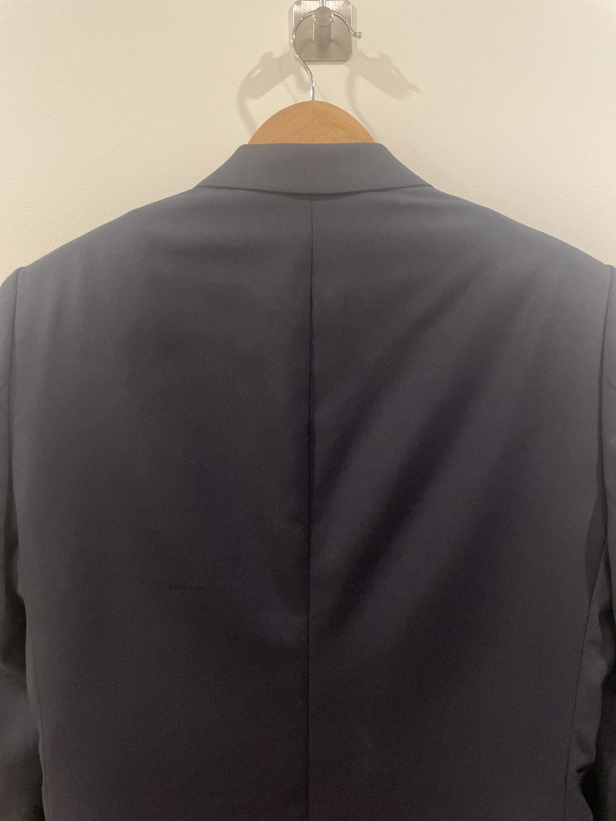 Christian Dior Monsieur Christian Dior virgin wool navy blazer Size 44R - 7 Thumbnail
