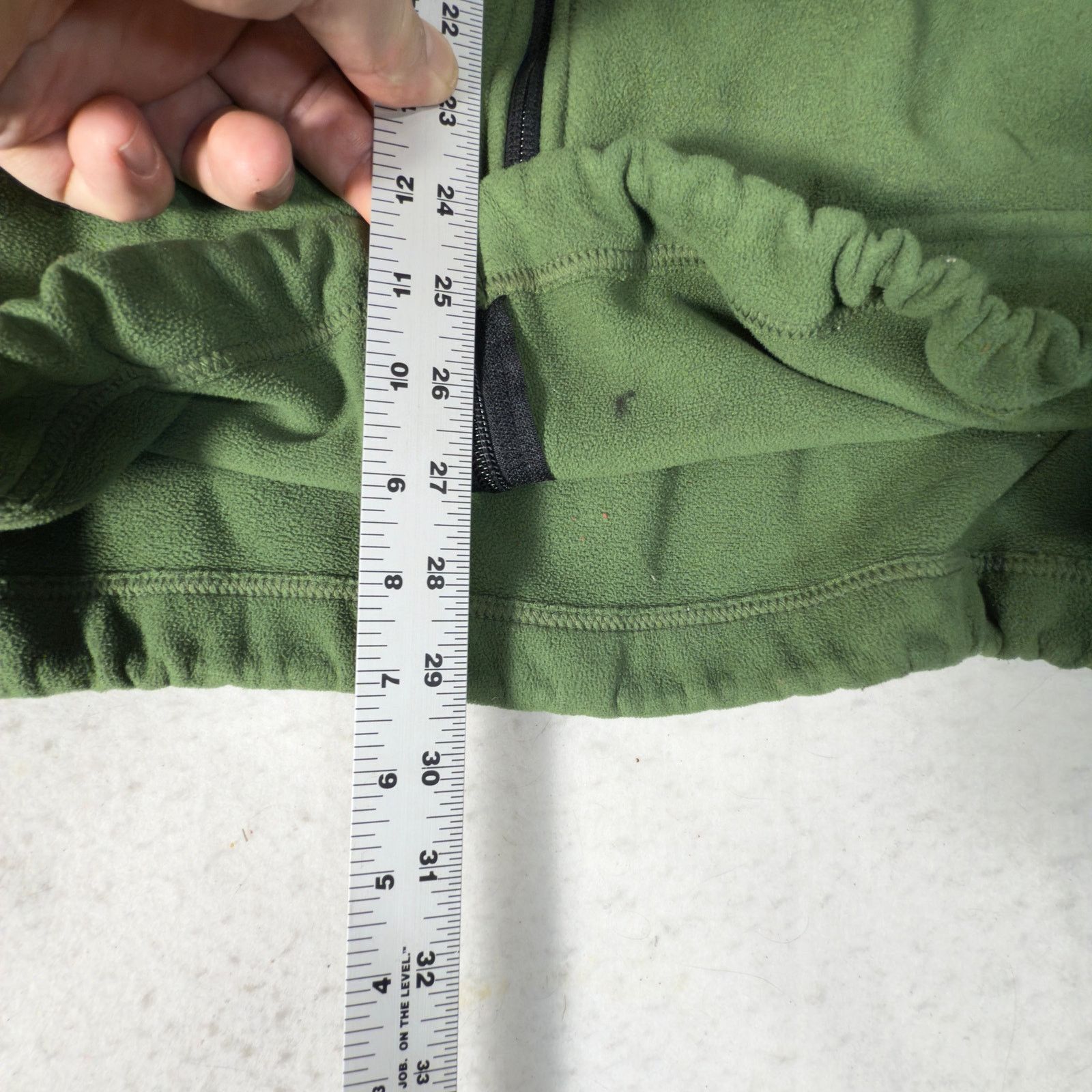 Timberland Timberland Fleece Full Zip Jacket Men XL Green/ Black Size US XL / EU 56 / 4 - 11 Thumbnail