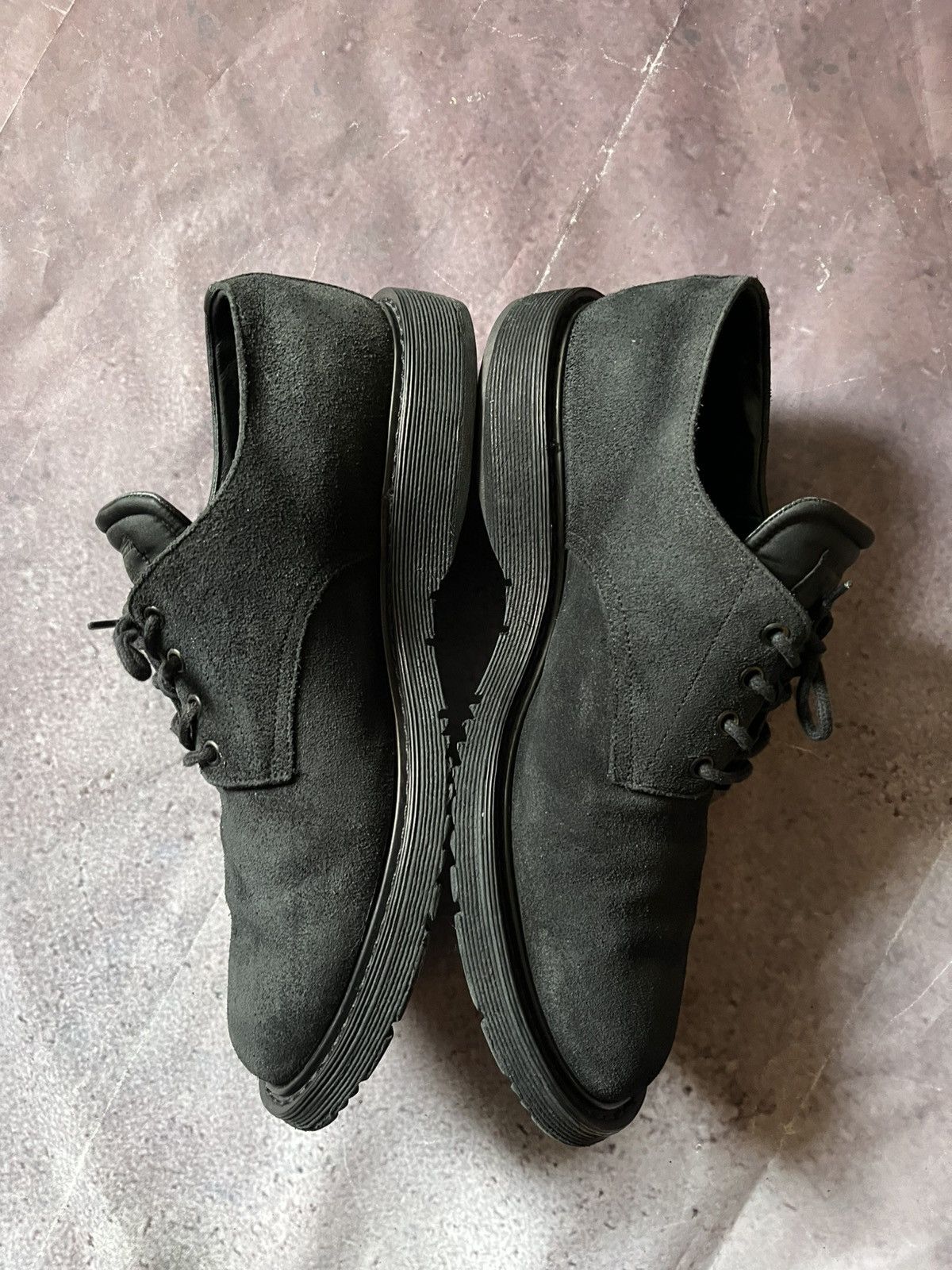 Prada Prada Men's Black Suede Platform Oxfords Size US 10.5 / EU 43-44 - 1 Thumbnail