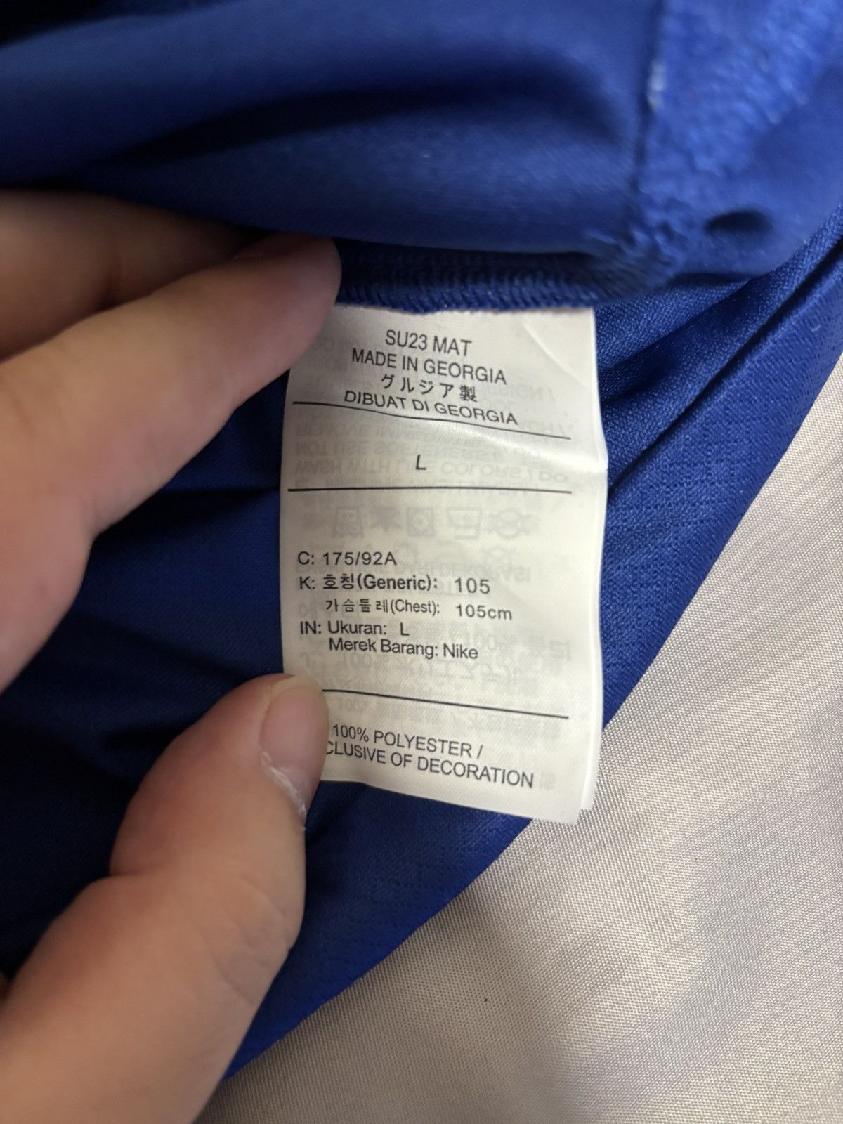 George Chelsea signed shirt Size US L / EU 52-54 / 3 - 4 Thumbnail